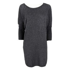 Massimo Dutti Wool Mini Dress Size Medium Wool Angora Cashmere Made in Italy